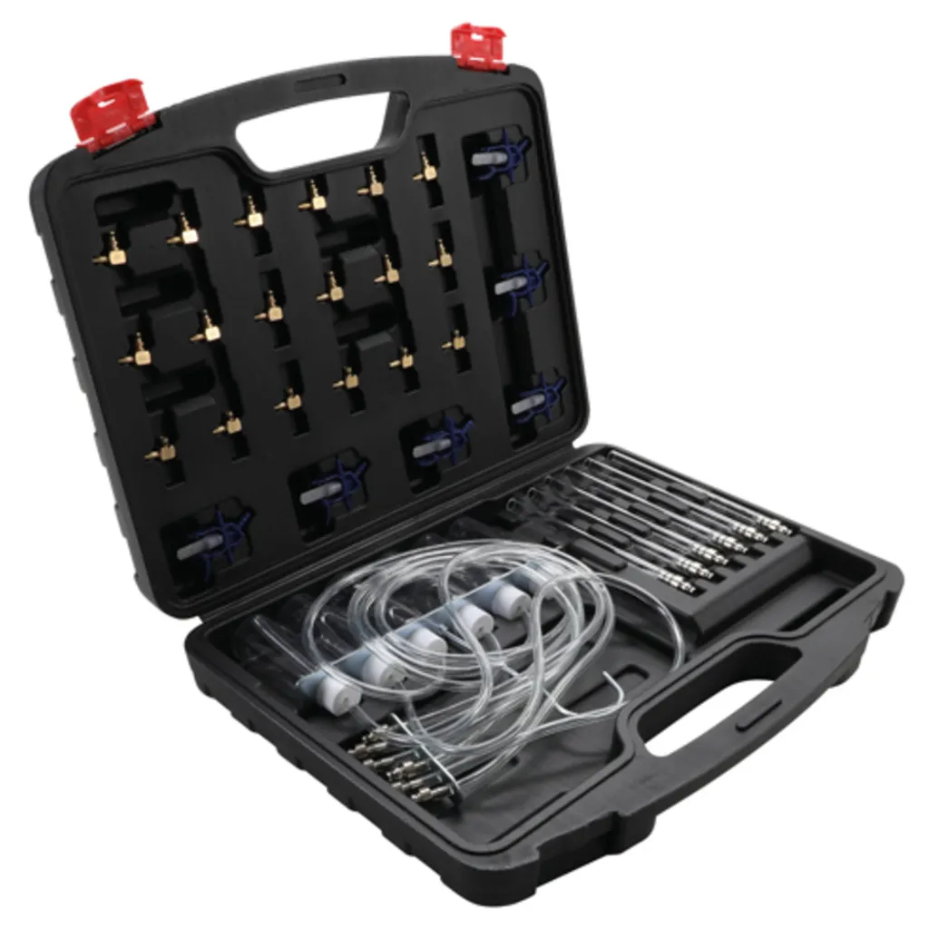 Testeur Common Rail KRAFTMANN 8106 haute précision avec 24 adaptateurs - 2