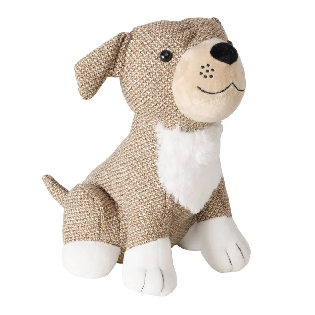 Fermaporta Pesante Cane 27cm | Blocca Porte in Stoffa Antivento