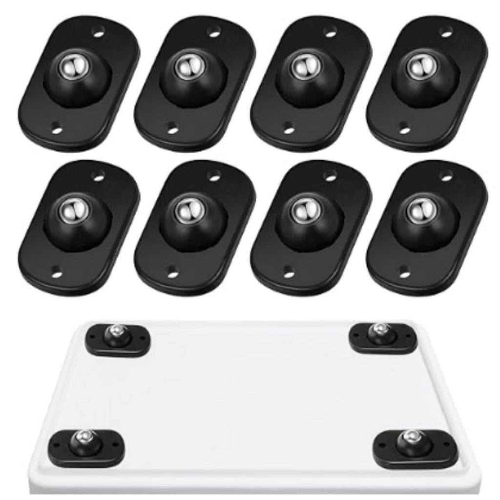 INF Selbstklebende Möbelrollen 8er-Set – leise Produktbild 