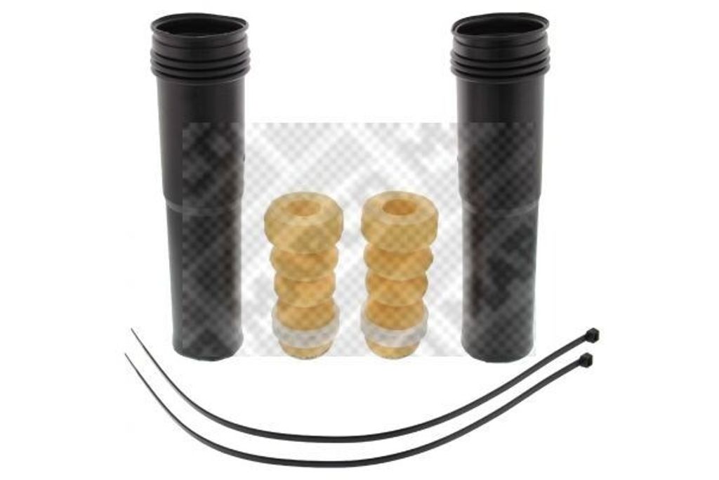 MAPCO 34966 Staubschutzsatz Stoßdämpfer Hinten für VW Golf VII Schrägheck (5G1, BQ1, BE1, BE2) Golf Sportsvan (AM1, AN1) für SEAT Leon ST (5F8)