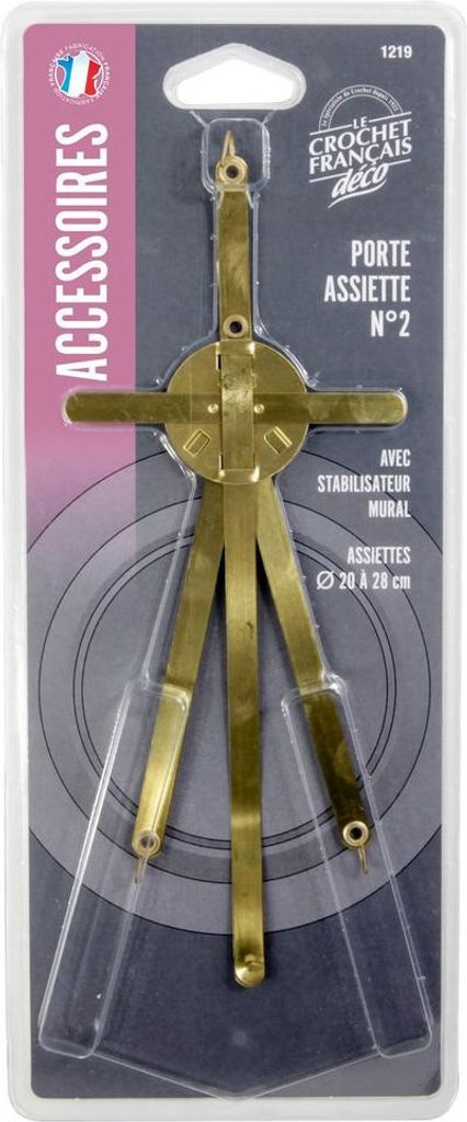 Wandtellerhalter X1 Nr. 2 - Haken X