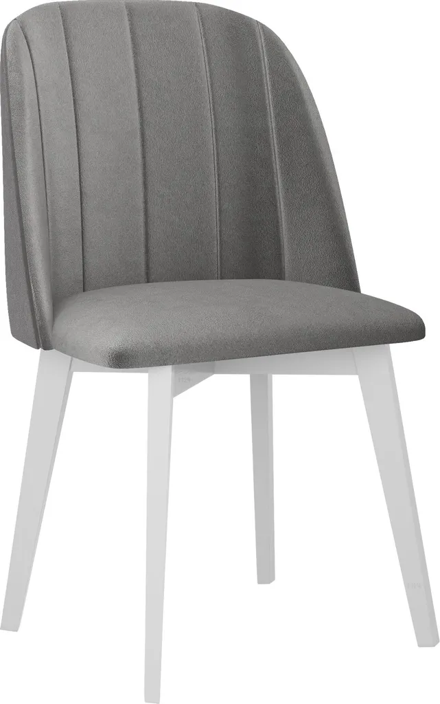 Sedia Design AFTON 3 Bianco/Grigio | Look Perfetto per il tuo Living