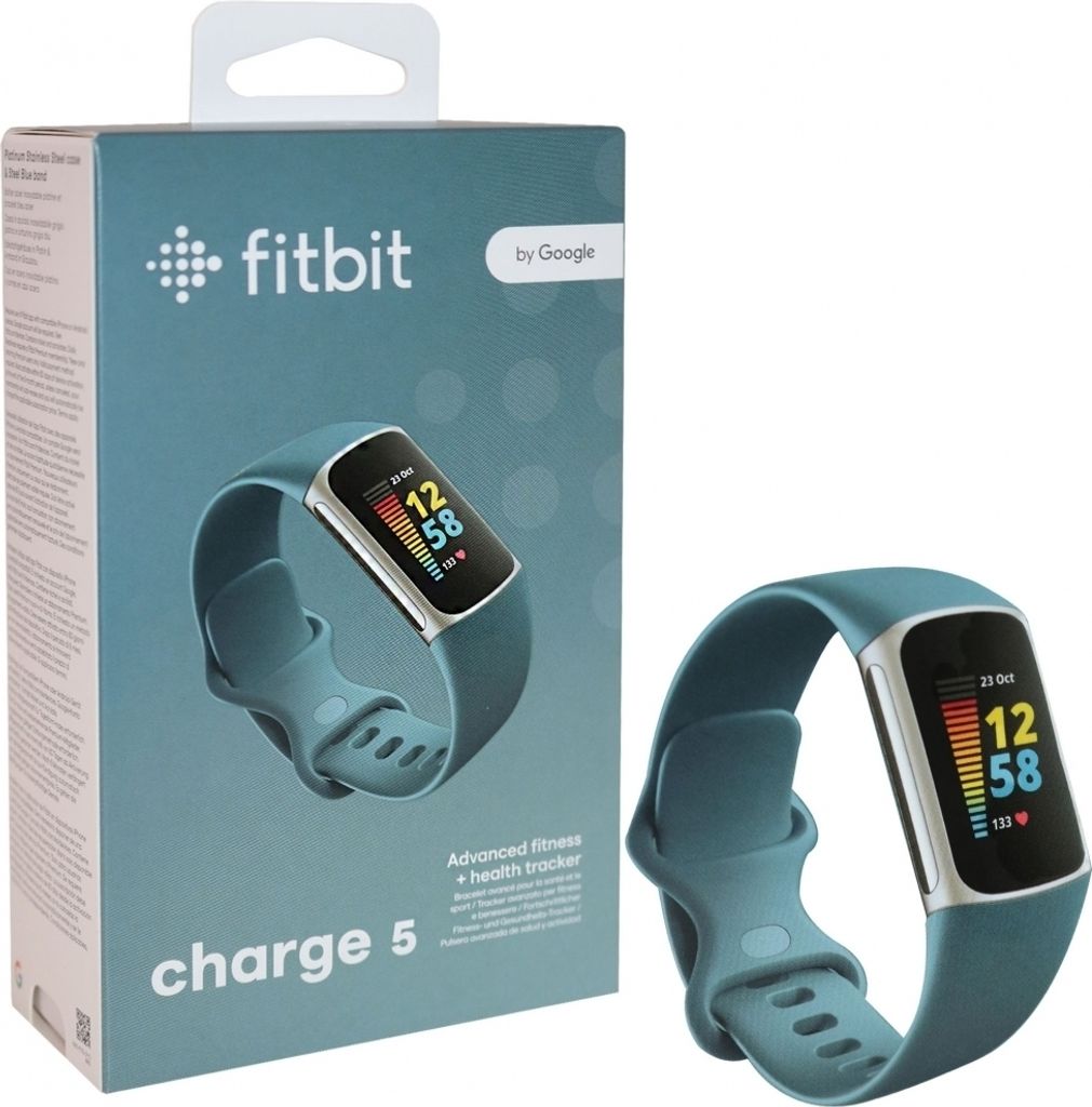 Fitbit Charge 5 graublau/platin Produktbild 12