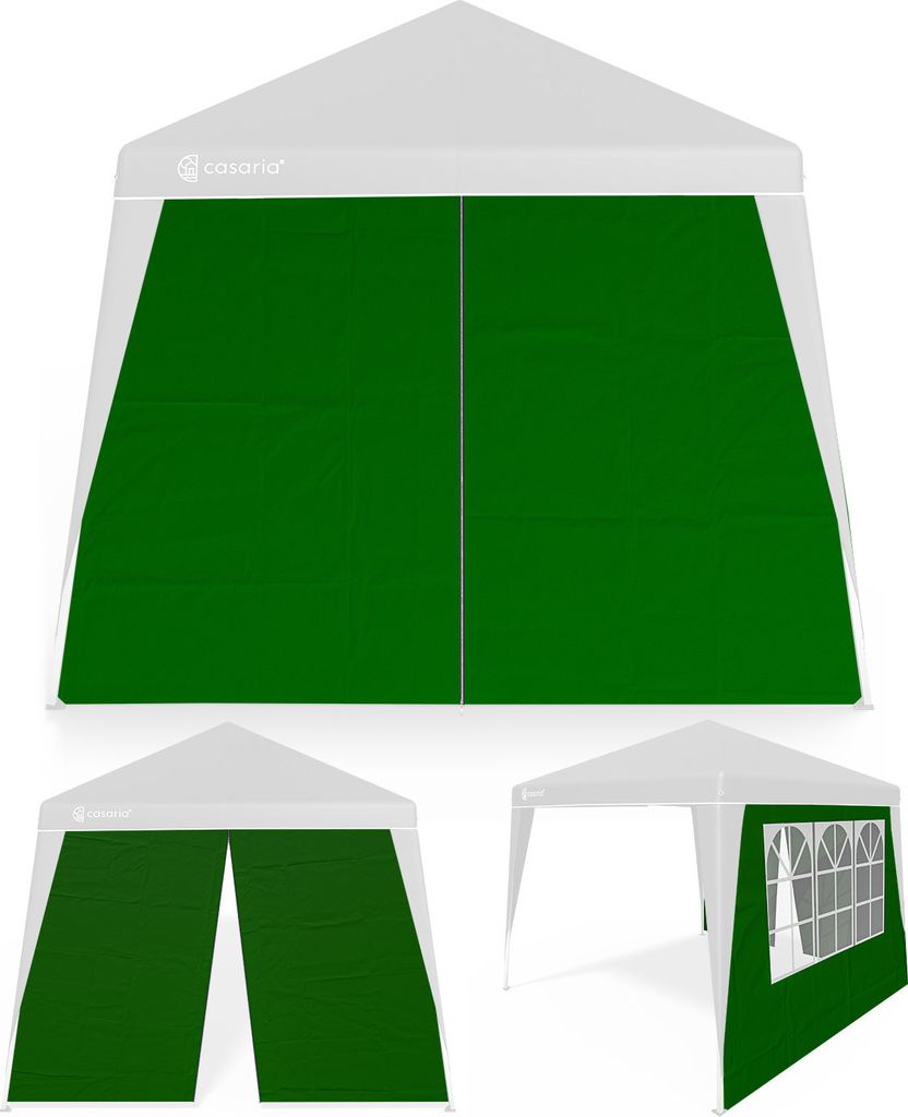 CASARIA® 2x Seitenteil für Pavillon 3x3m Wasserdicht mit Produktbild 