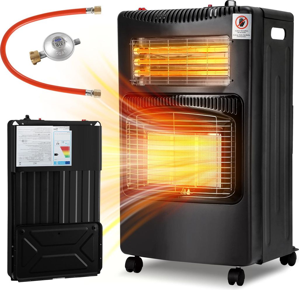 Peviasot, chauffage gaz et électrique 2-en-1, 4200W/1200W, Image du produit 