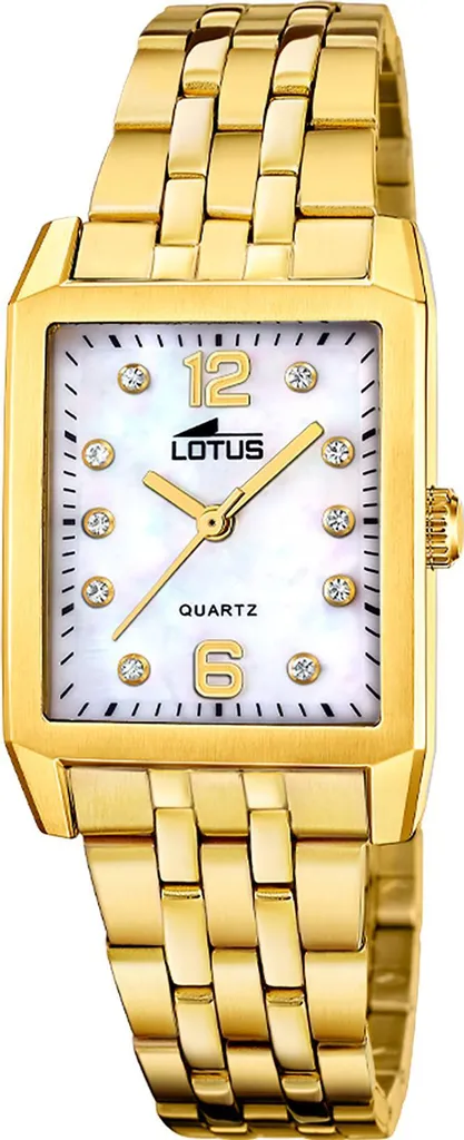 Montre Femme Lotus 18986/1 Argentée Chic avec Bracelet en Acier Maillé