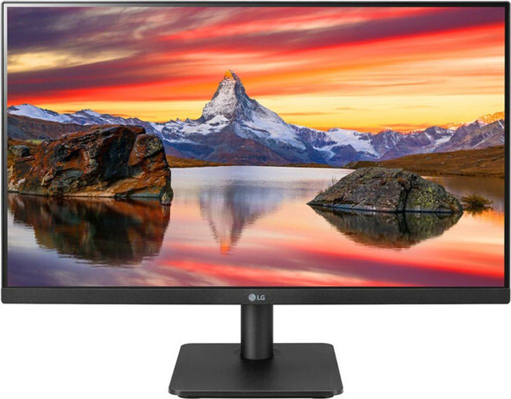 LG Monitor 24MP400-B 60,5 cm 23.8 Zoll 1920 x 1080 Pixel Full HD LED Schwarz