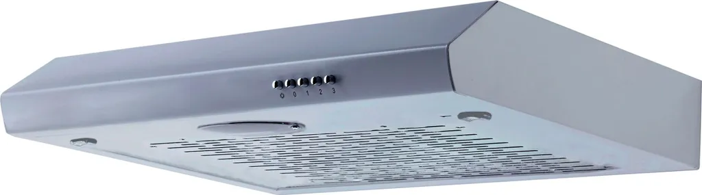 Hotte de cuisine PKM UBH5000X grise 60cm - Aspiration LED silencieuse