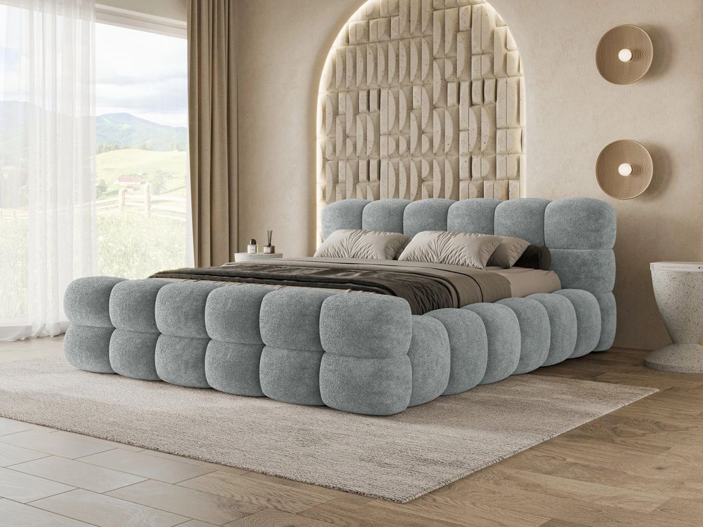 Chilly Möbel Design Lit Weston - Lit rembourré extravagant Image du produit 