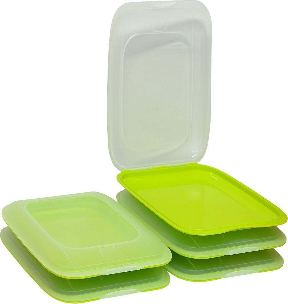 Gariella 5 x Aufschnittbox Grün