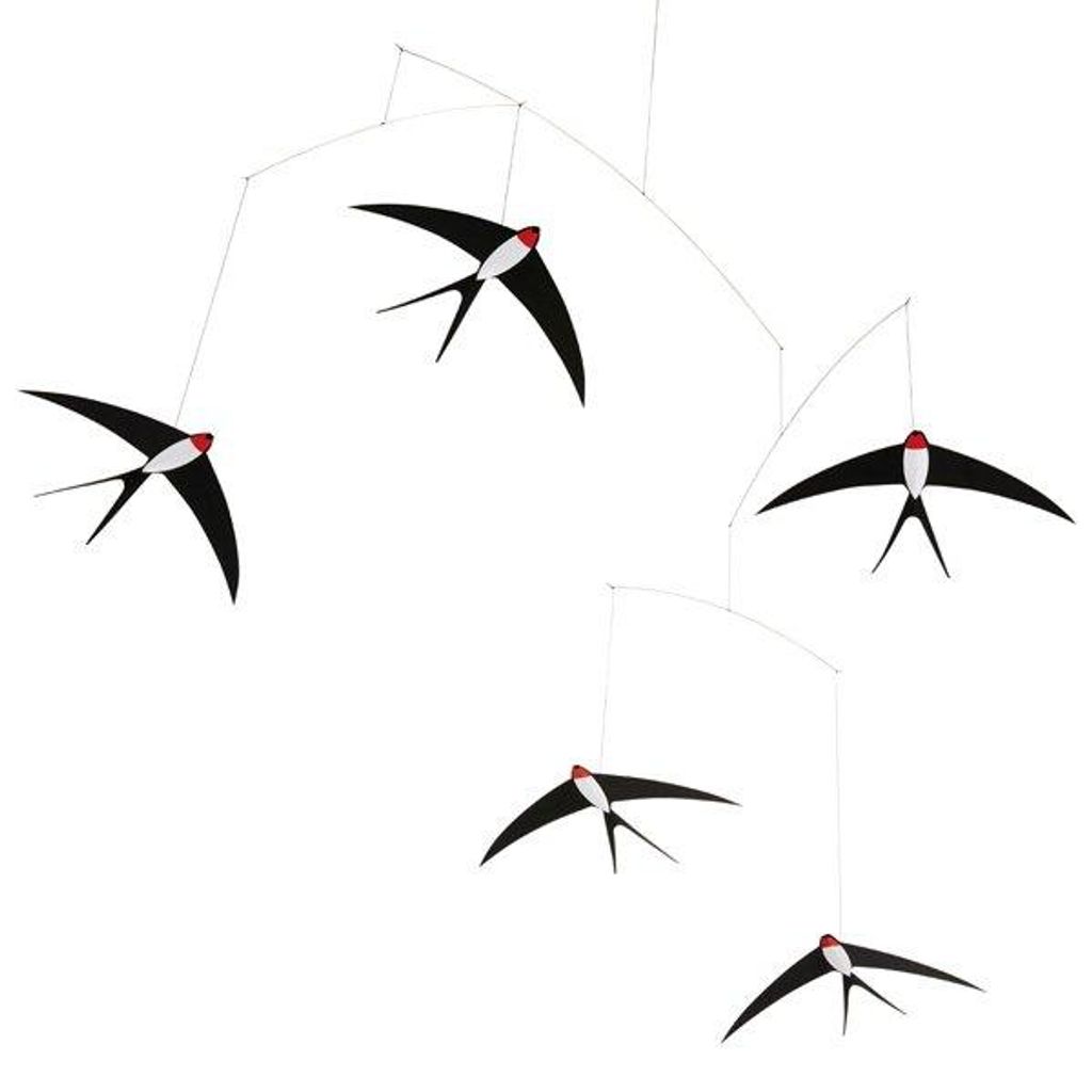 Flensted Mobiles - Rondini in volo 5 Mobile Immagine del prodotto 