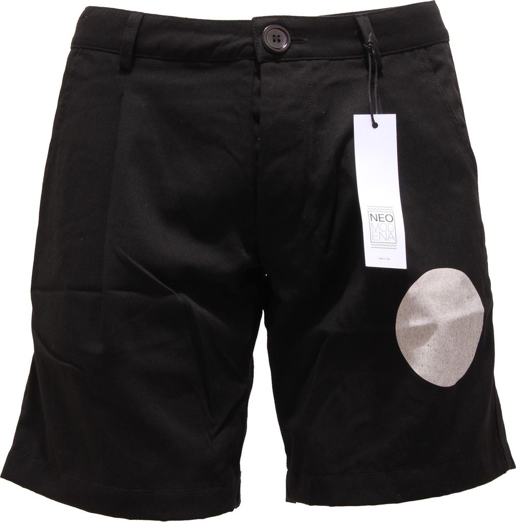 5865S bermuda uomo NEO MODENA nero pantalone short pant men