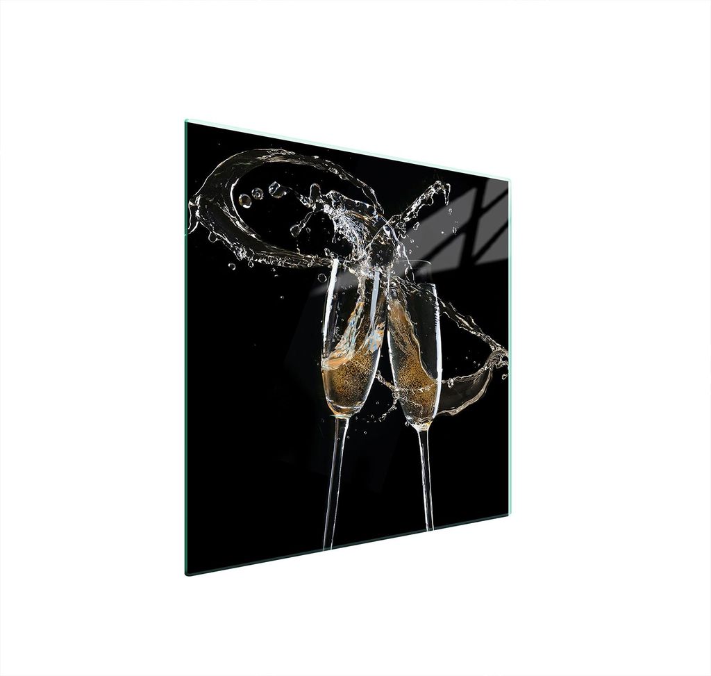 Glasschutzplatte Für Herd 50X52 Wein