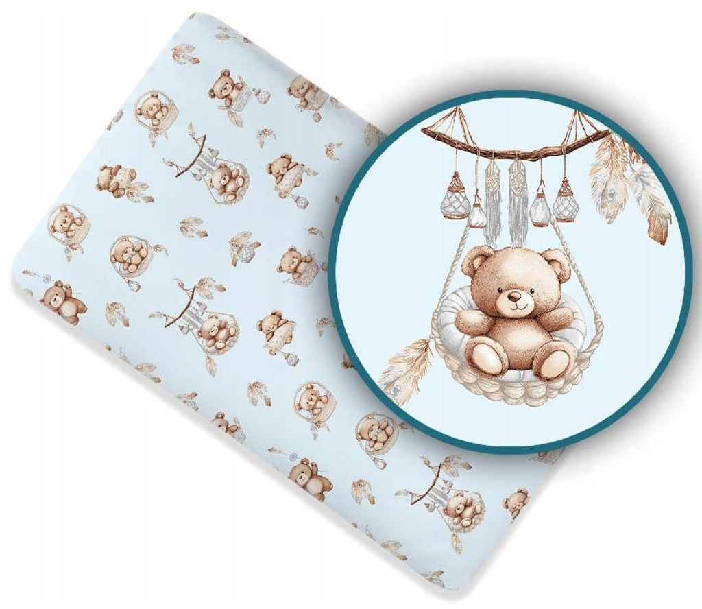 Spannbettlaken 80x160 cm für Kinderbett – 100% Baumwolle –
