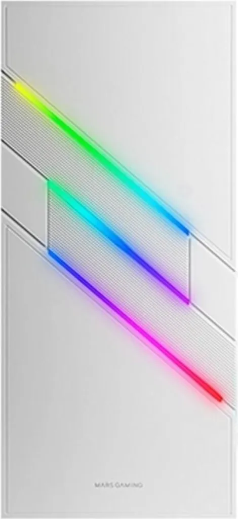 Case PC Mars Gaming MC-U3 White: Design Bianco Pulito e Luci ARGB XL