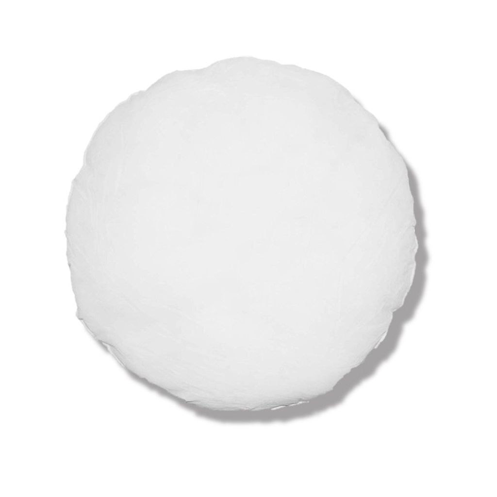 Pad Home Füllkissen Kissenfüllung Synthetik White Rund, Größe:50 x 50 cm