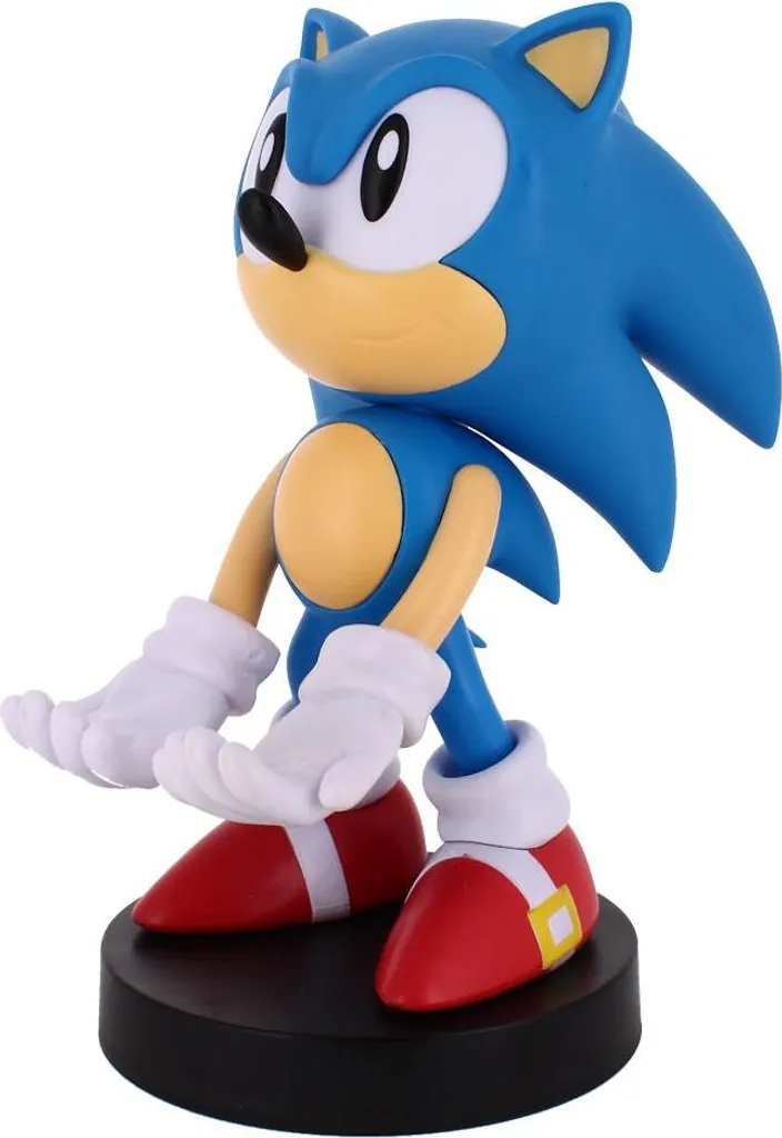 Support de Bureau Sonic Figurine 21 cm - Idéal Manette et Smartphone - 2