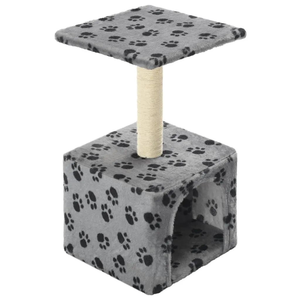 Tiragraffi Gatto 55cm Grigio - Il Graffiatoio che Salva i Mobili