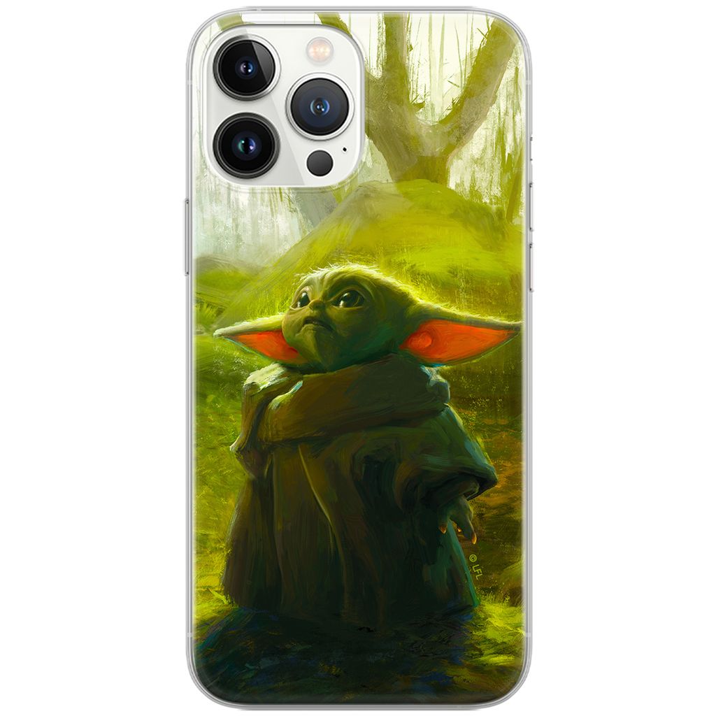 ERT GROUP Star Wars Handyhülle für SAMSUNG S21 PLUS Muster Baby Yoda 017 SWPCBYODA7359
