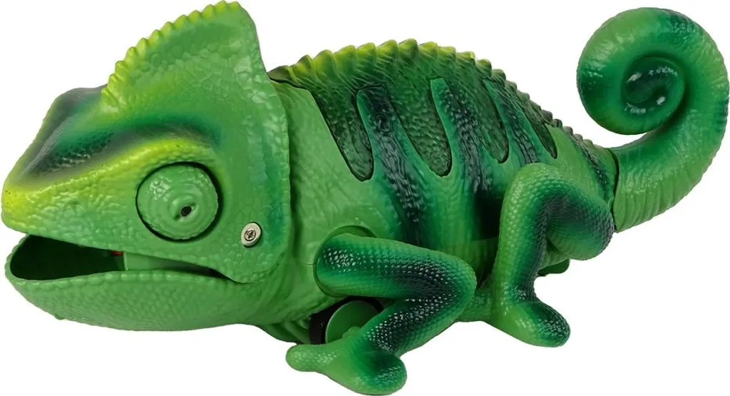 Caméléon télécommandé vert 28cm - Jouet interactif RC avec langue extensible - 4