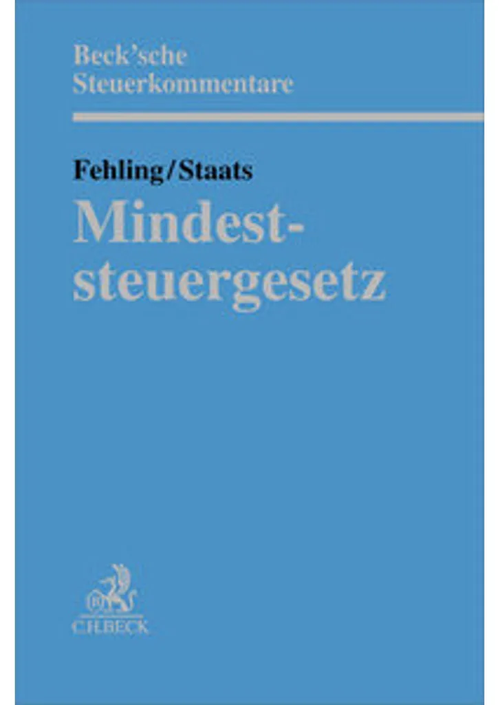 Mindeststeuergesetz MinStG avec commentaires experts et analyses Pilier 2