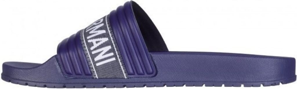 Emporio Armani Eclisse-42 blaue Hausschuhe