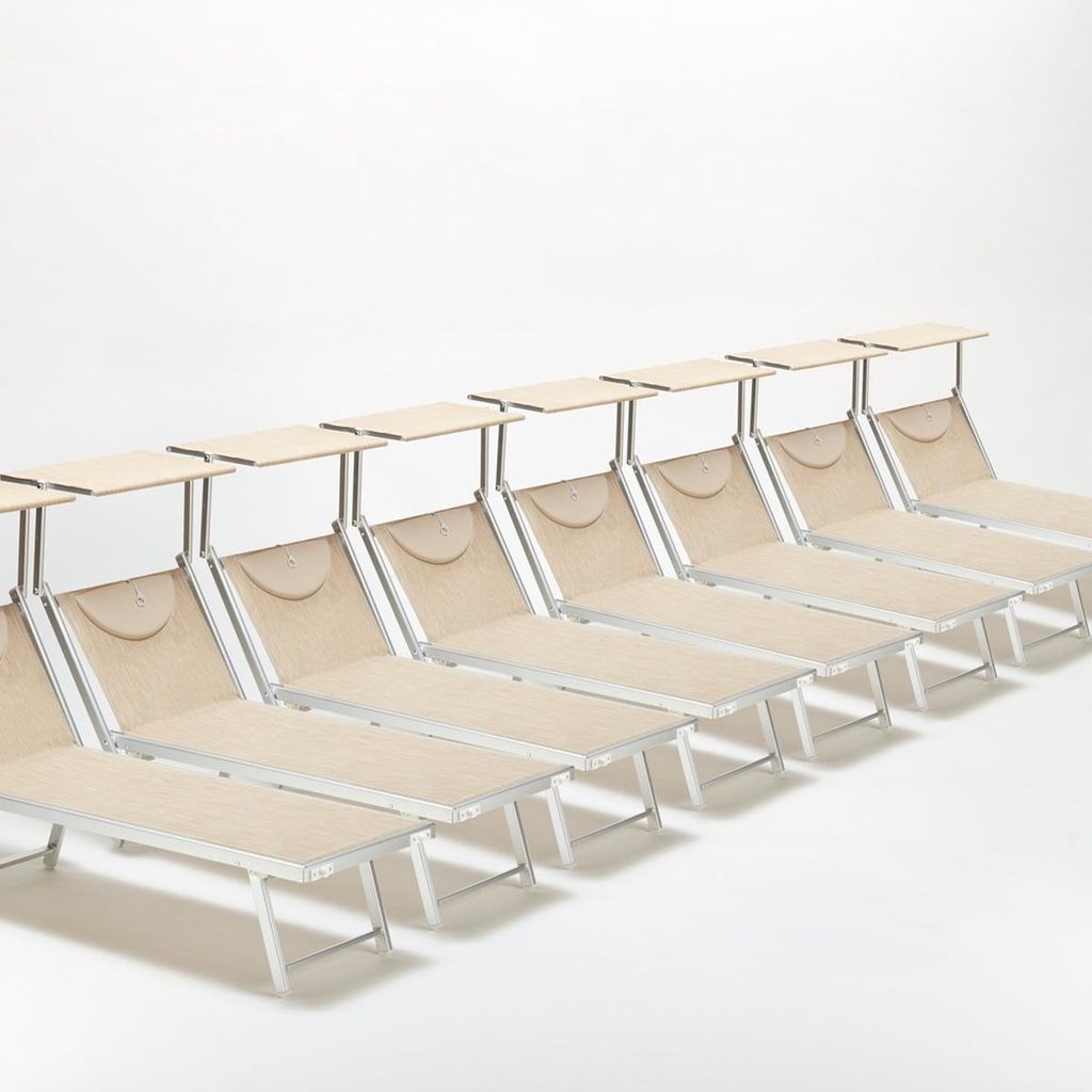 20er Set Liegestühle Strandliegen Sonnenliegen aus Produktbild 