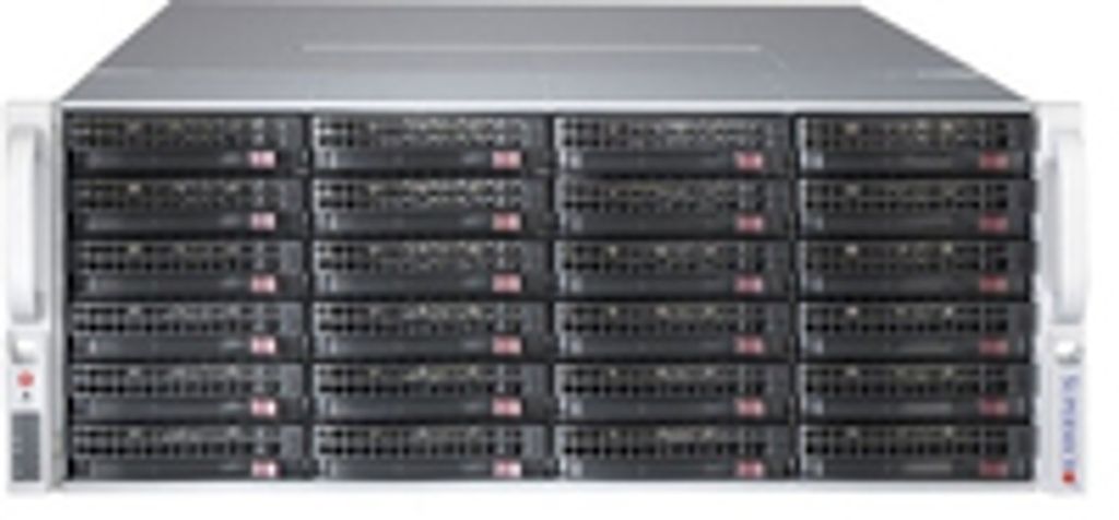 Supermicro SuperChassis 847BE1C4-R1K23LPB, Rack, Server, Schwarz, ATX, EATX, 4U, Ventilatorausfall, HDD, LAN, Leistung