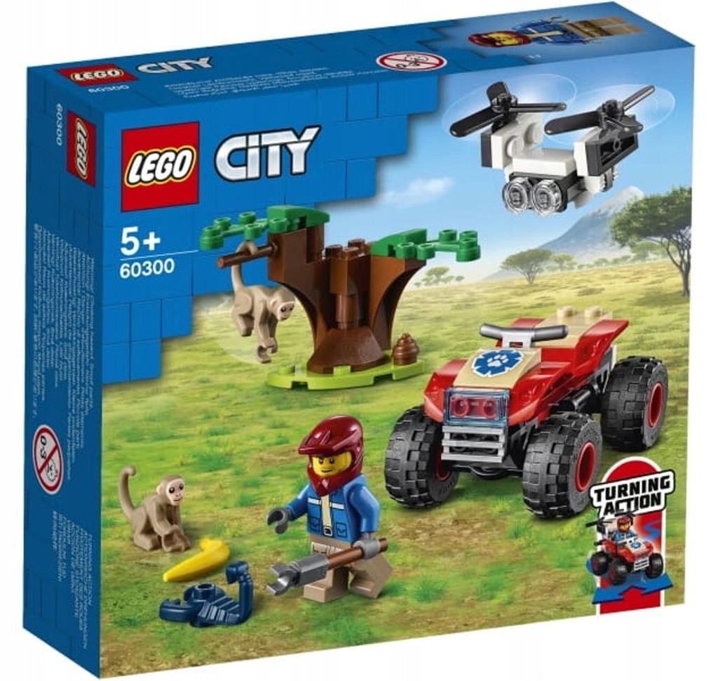 LEGO 60300 City, Vehículo todoterreno de rescate de Imagen del producto 