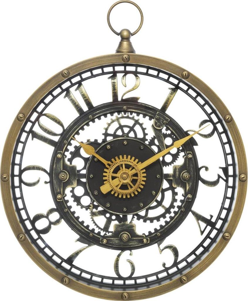 Horloge murale avec mécanisme visible MECA, Ø 27 cm Image du produit 