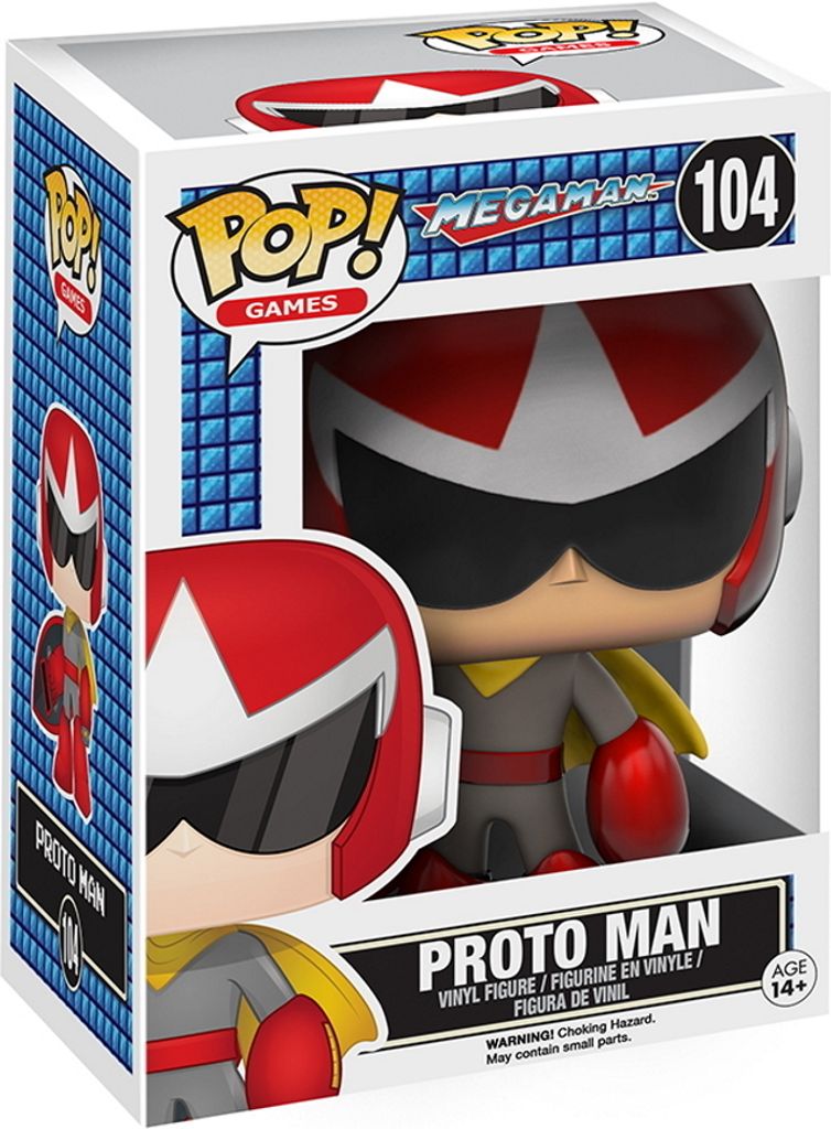 Megaman - Proto Man 104 - Funko Pop! - Vinyl Figur Produktbild 