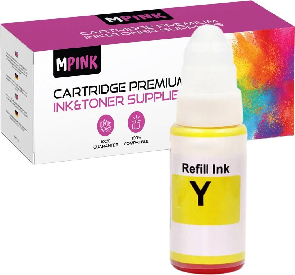 Druckerpatronen für Canon C490Y Gelb Pixma G1400 2200 2400 2416 3415