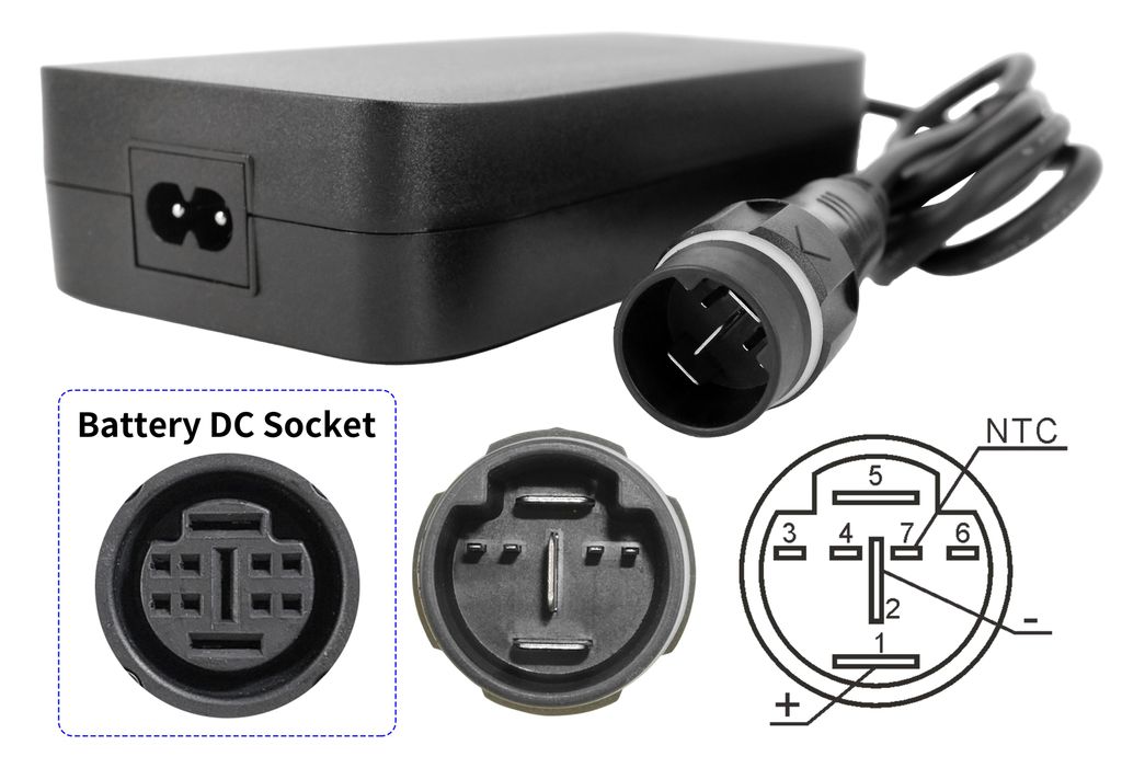 PowerSmart BC291360040, 42V 4A oplader voor Winora- en Productafbeelding 