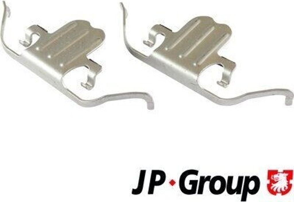 JP GROUP 1464003210 Zubehörsatz Scheibenbremsbelag Vorne für BMW 3 Touring (E91) 3 Limousine (E90) 5 Touring (F11) 1 Schrägheck (E87) 5 Limousin...