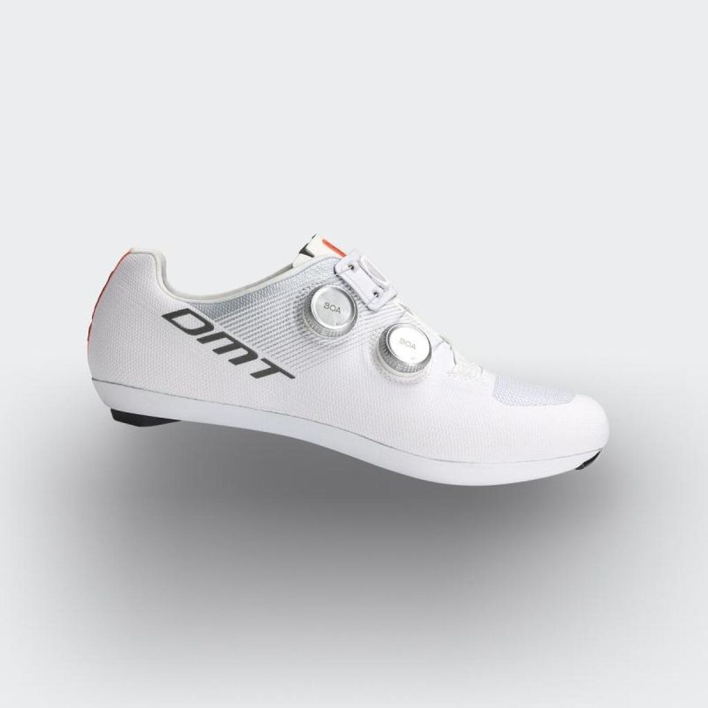 DMT Fahrradschuhe - KR0 EVO - Weiß/Silber 38