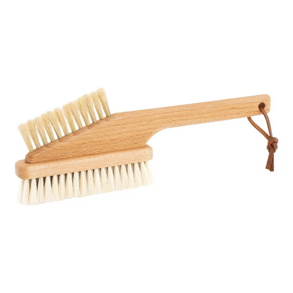 Redecker Spazzola Per Capelli In Legno D'ulivo Lunga, Perni In Legno Di Faggio 5 File P 45096