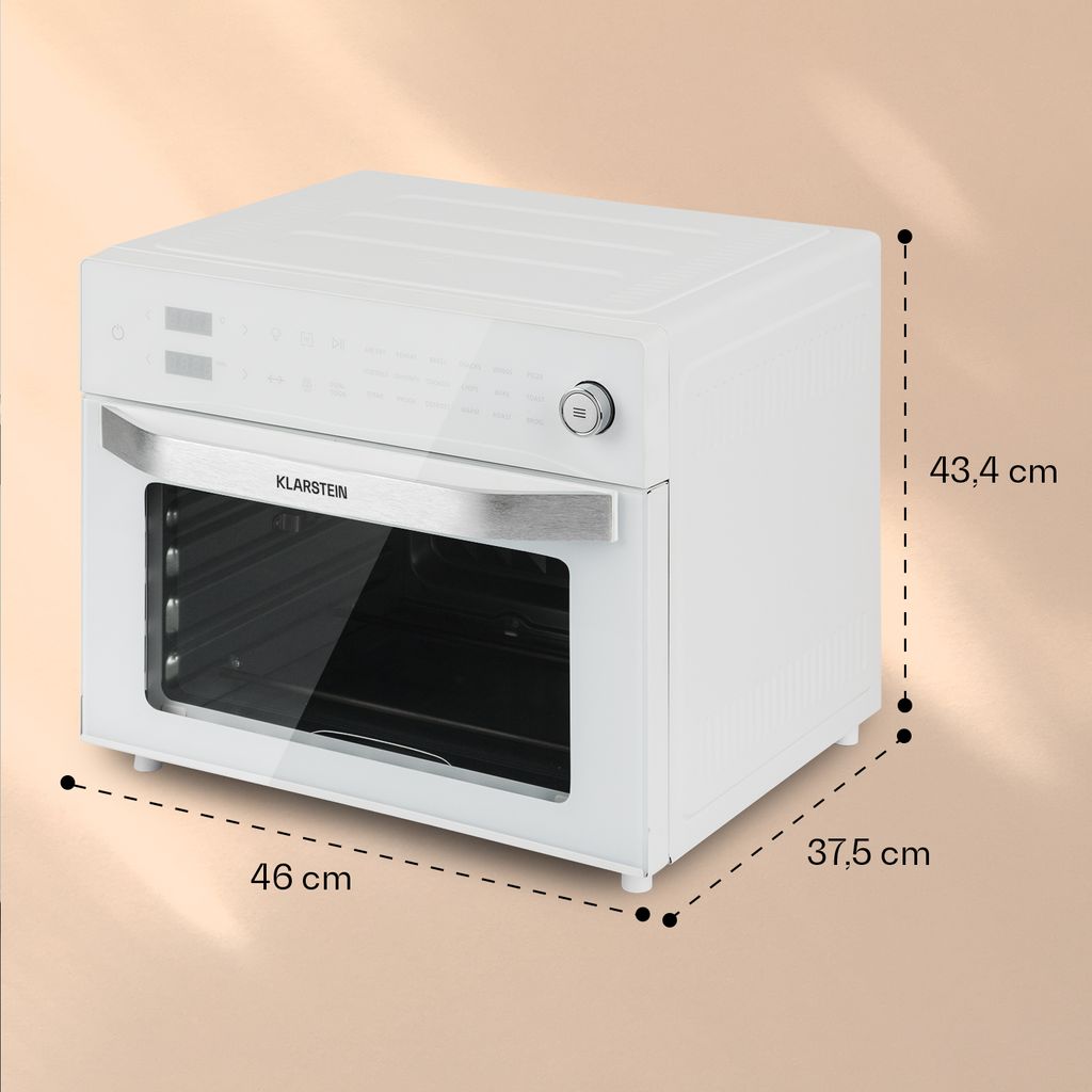 Klarstein Vigor Air Heißluftfritteuse XXL, Airfryer mit Produktbild 8