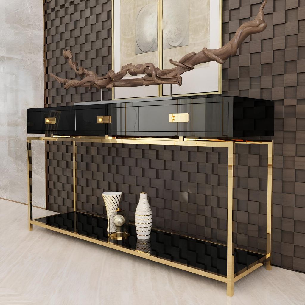 Designer Holz Konsolentisch Tisch Konsole Konsolentische Schmink Tisch Sekretär
