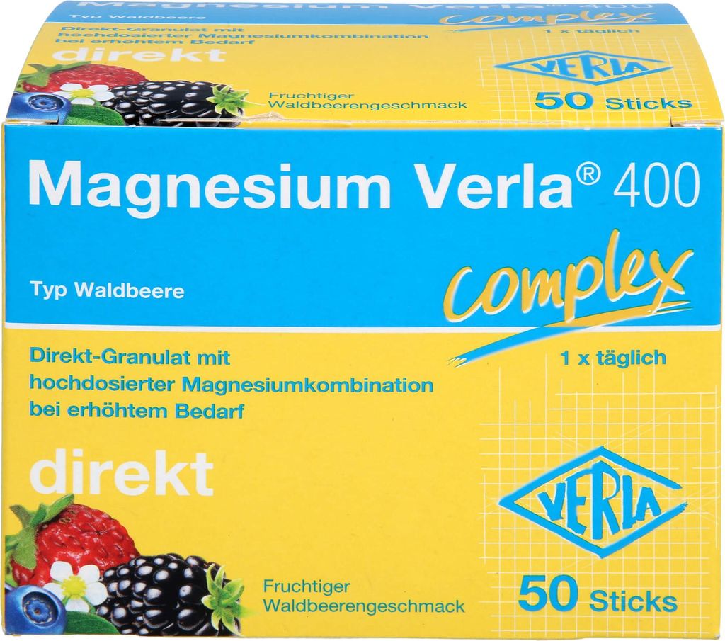 Magnesium Verla 400 Granulat bezpośredni o owocowym smaku Zdjęcie produktu 