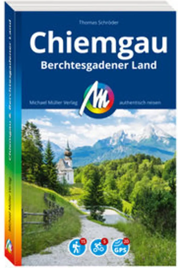 Guide de randonnée Chiemgau Berchtesgadener Land - Michael Müller