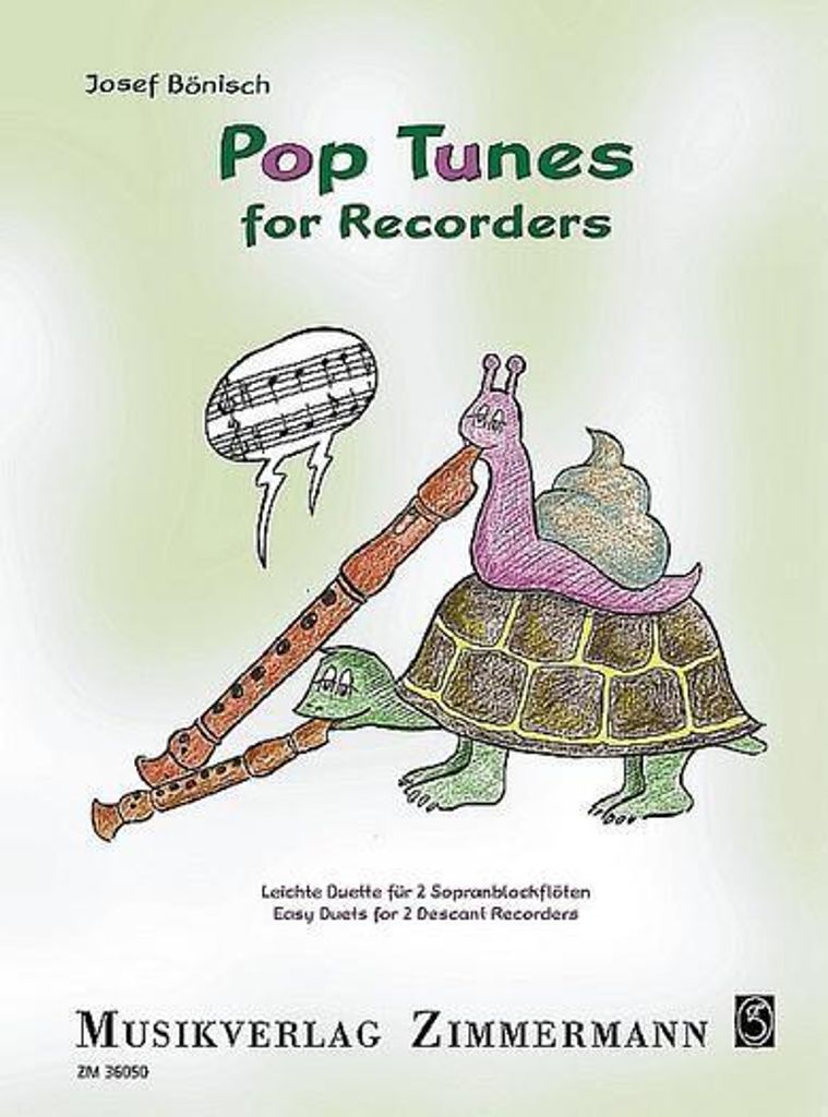 Pop Tunes for Recordersfür 2 Sopranblockflöten