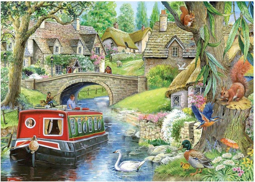 House of Puzzles Landschaft Puzzle - 250 XL Teile - Take it Easy