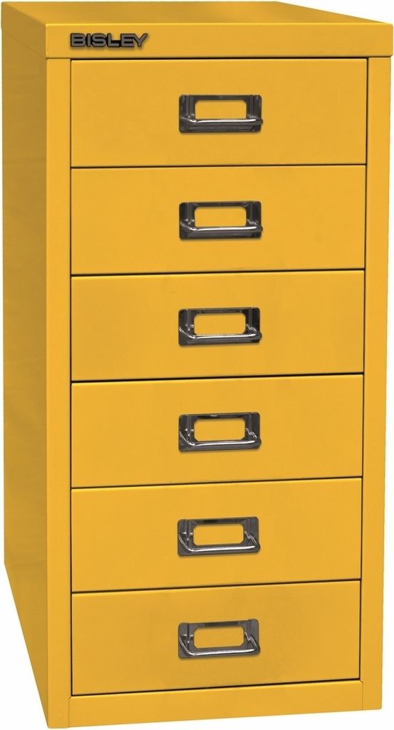 Bisley MultiDrawer Schubladenschrank - Farbe: Zinkgelb