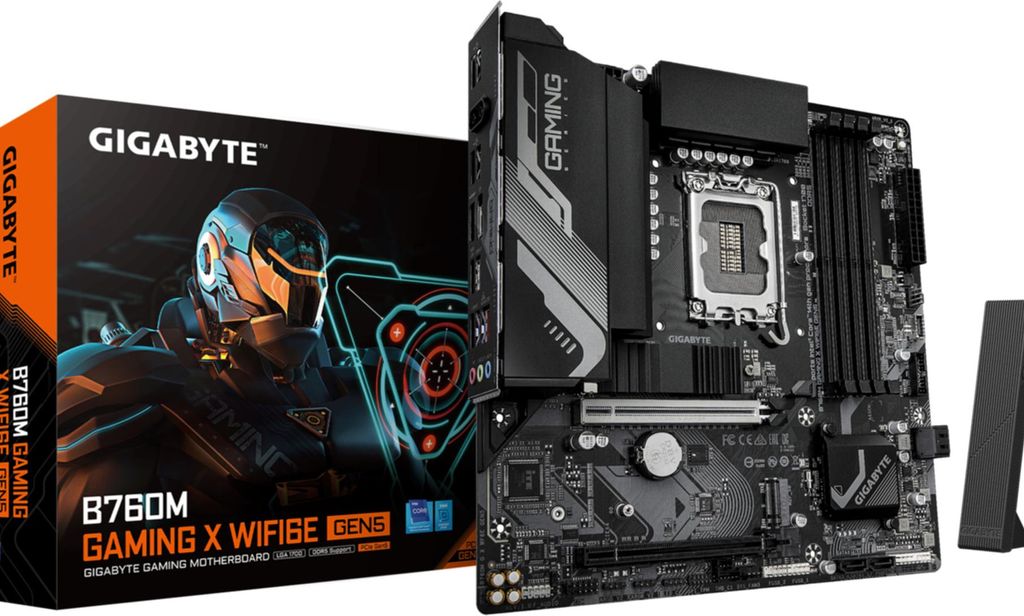 GIGABYTE B760M GAMING X WIFI6E GEN5, Mainboard