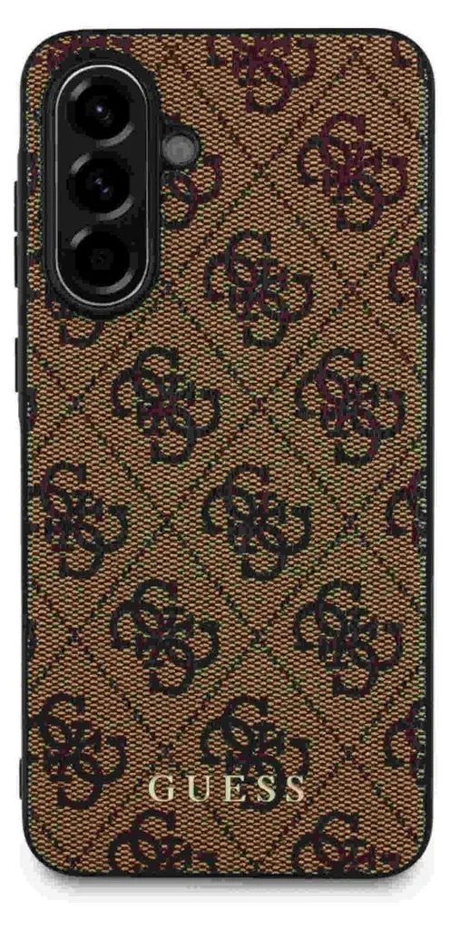 Offerta Custodia Guess Originale Samsung A56 - 4G Logo Oro Marrone - 2