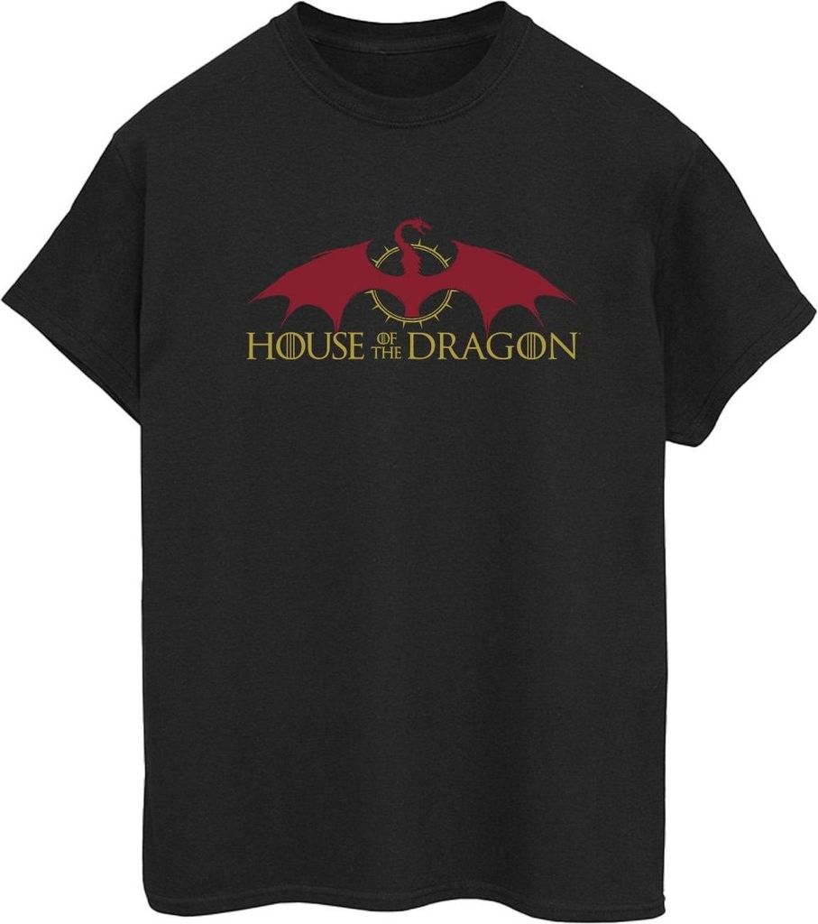 Game Of Thrones: House Of The Dragon - T-Shirt für Damen BI26029 (XL) (Schwarz)