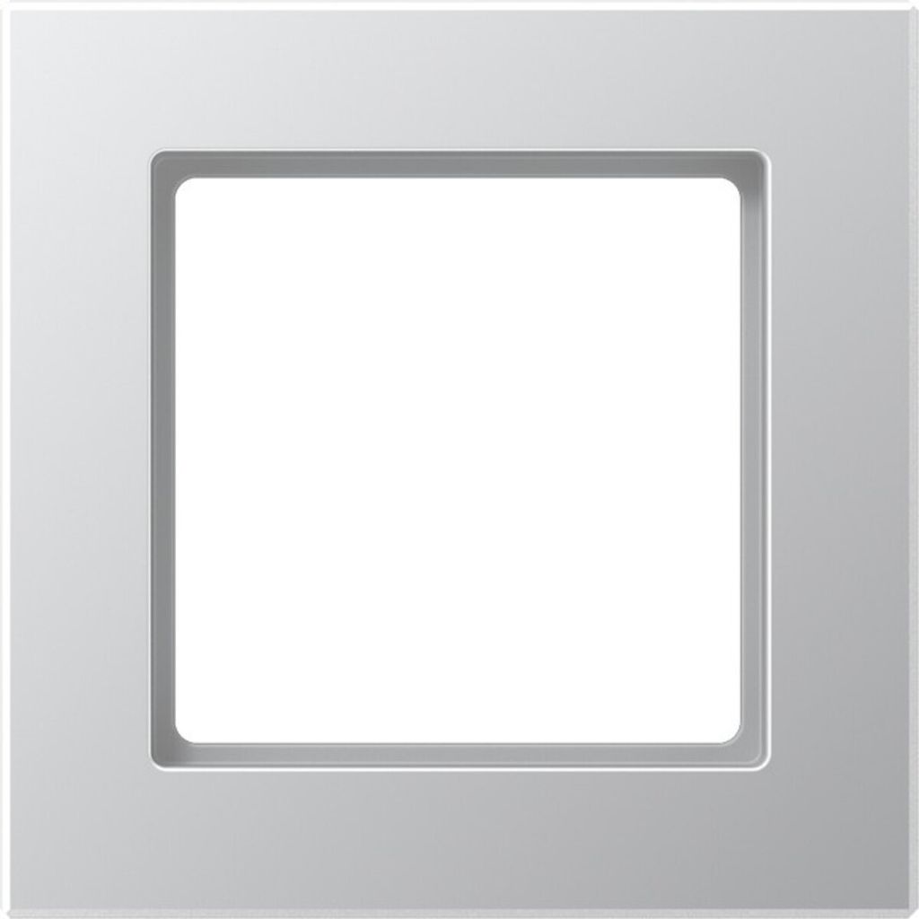 Jung Rahmen 1-fach Jung A 581 AL Aluminium, 1 Stk.
