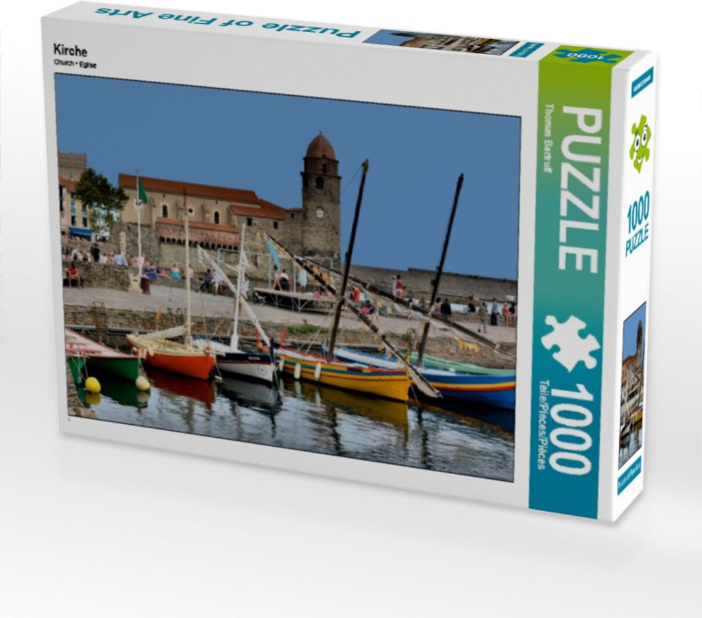 Calvendo Kirche 1000 Teile Puzzle quer 640x480mm, Bartruff Thomas; 7348547