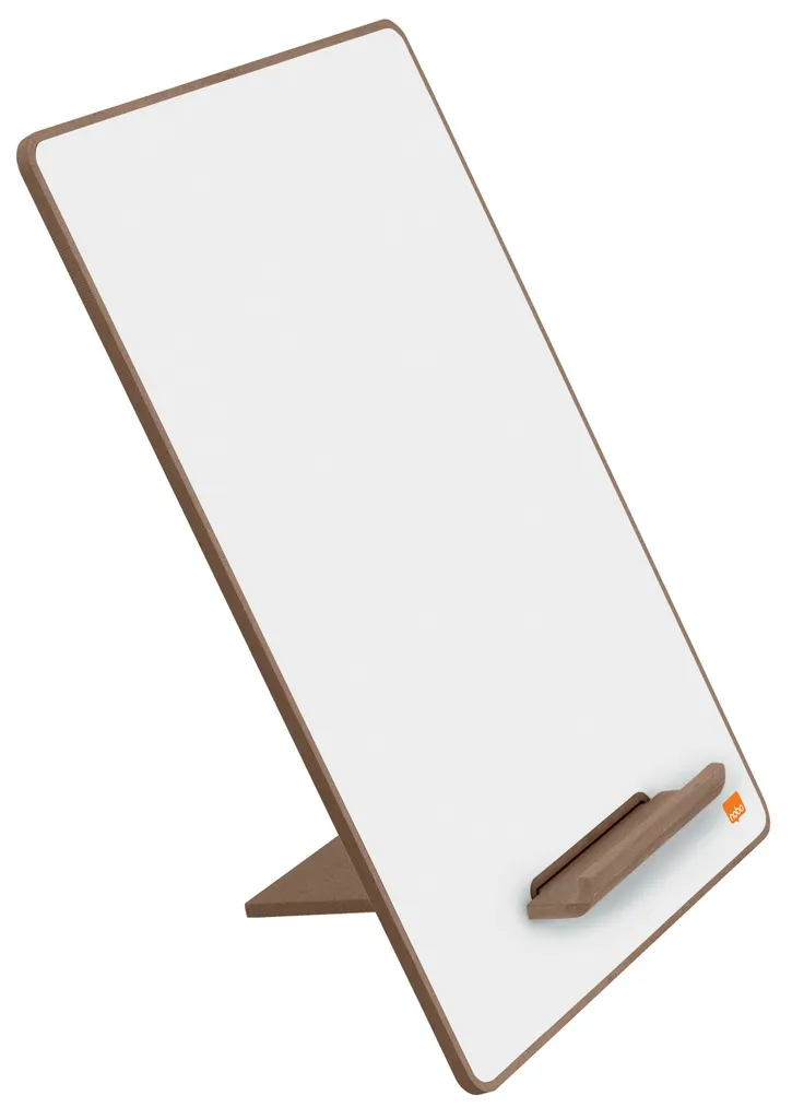 Petit Tableau Blanc Mural A4 avec Encadrement Bois pour Bureau et Maison