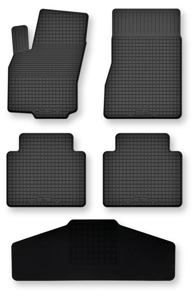 Dywaniki gumowe z tunelem do Renault Scenic III 2009-2016 Zdjęcie produktu 